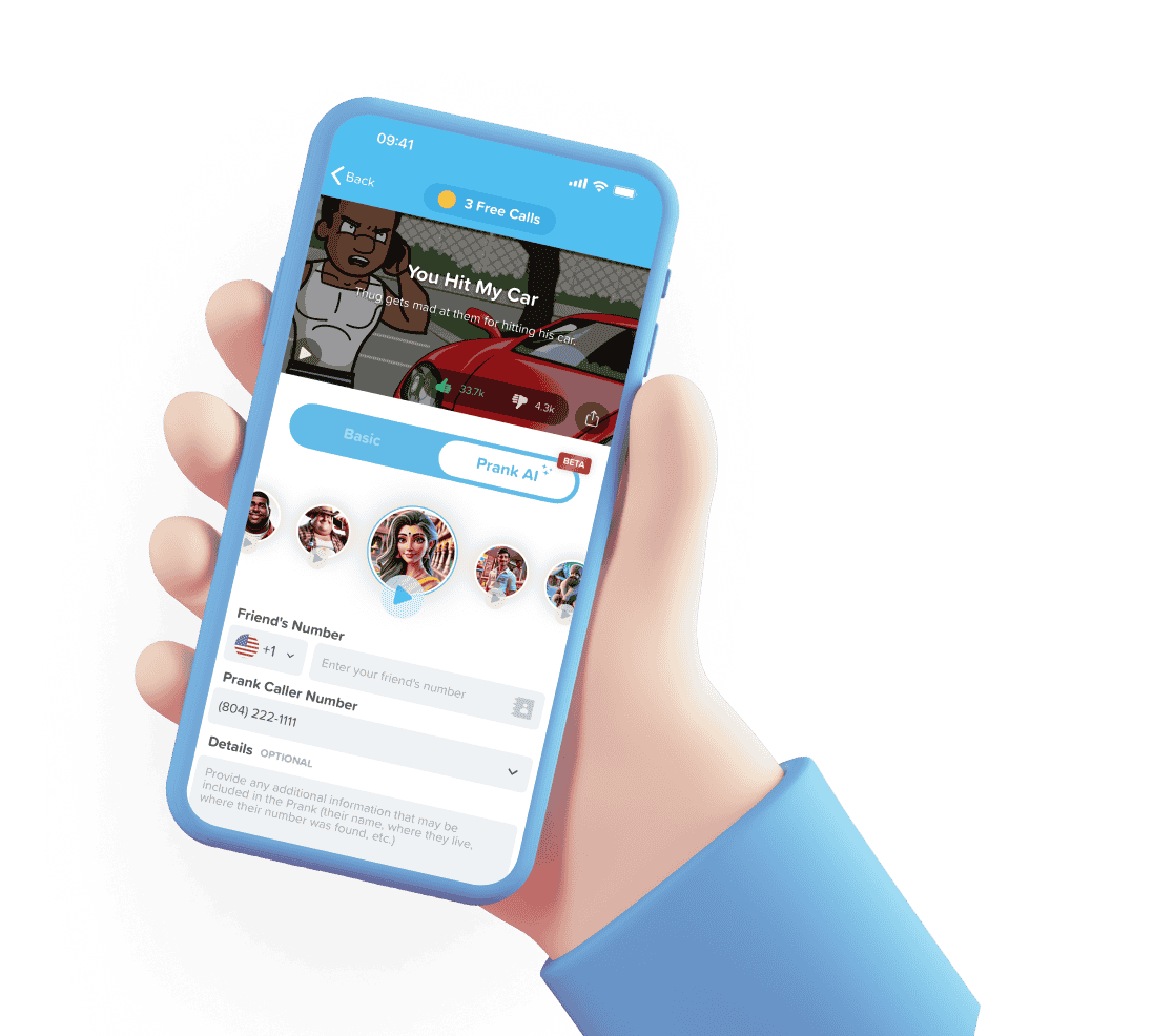 Prank Caller App on phone